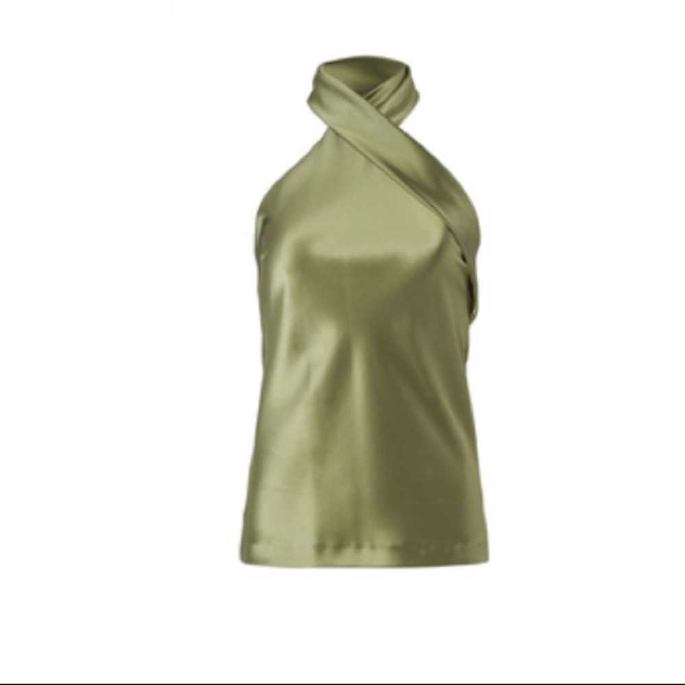 GALVAN LONDON Sash Neck Top SIZE 8